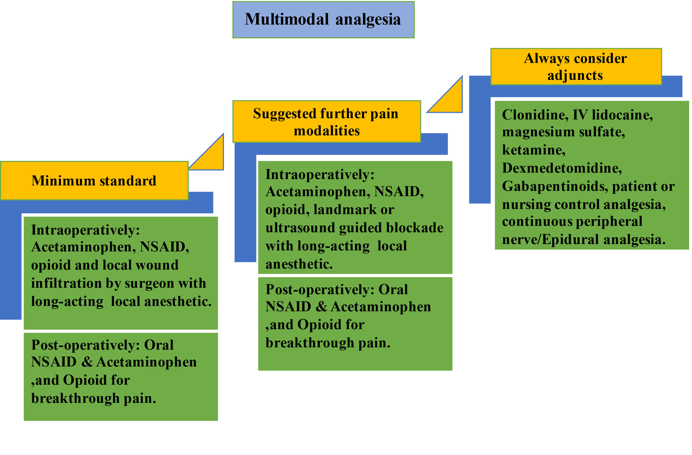 Approach to perioperative pain management.